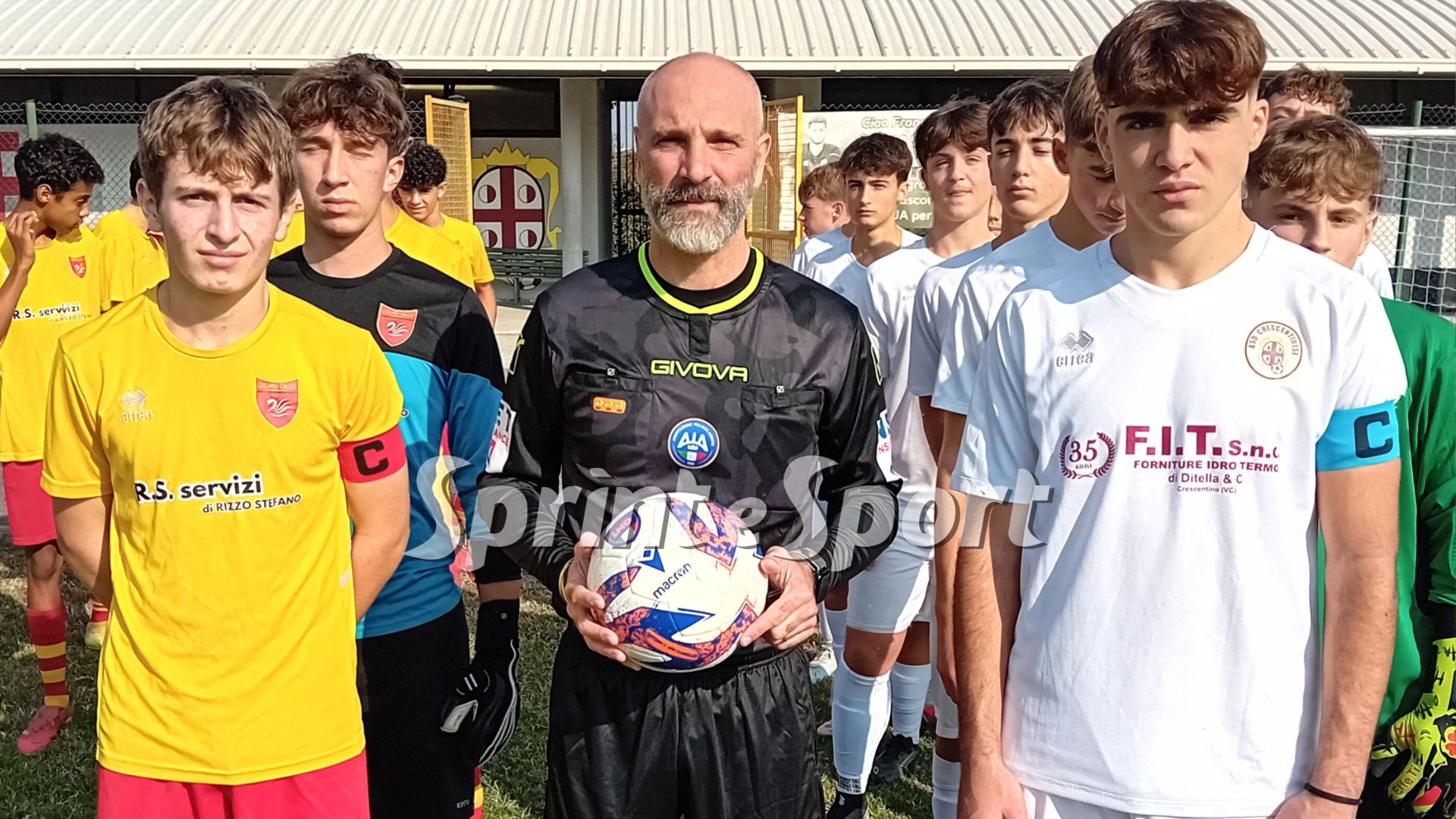 CRESCENTINESE-CIGLIANO UNDER 16 - ARBITRO ALBANESE DI CHIVASSO