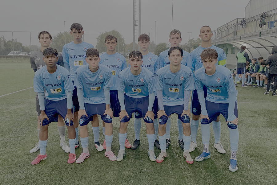 Gli undici titolari dell'Albinoleffe.