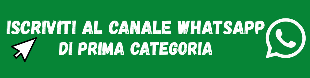 PRIMA CATEGORIA PIEMONTE CANALE WHATSAPP