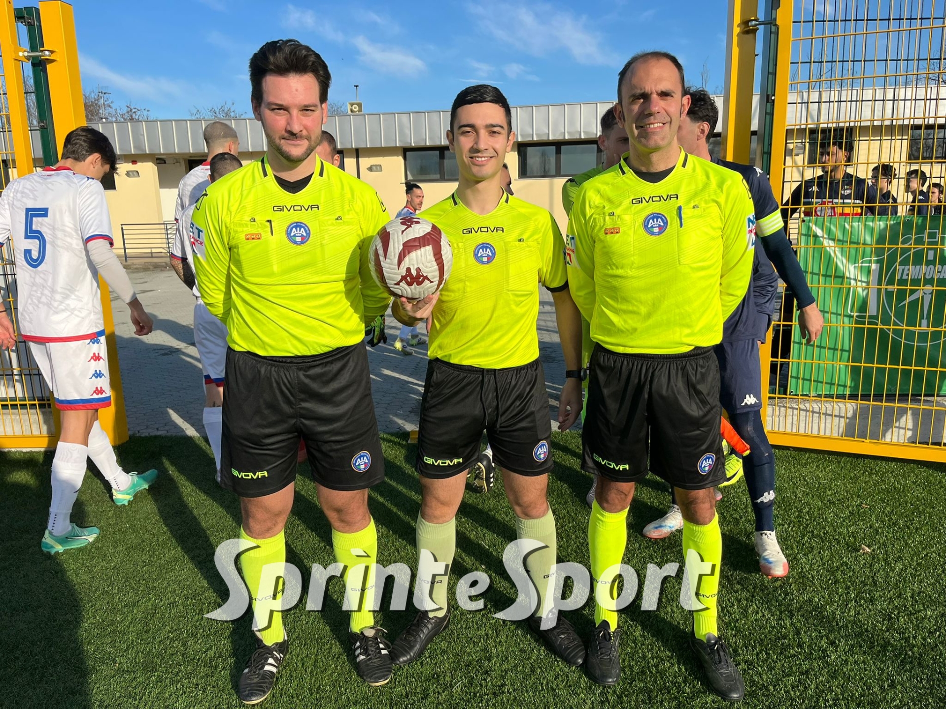 foto terna arbitrale pro eureka druentina