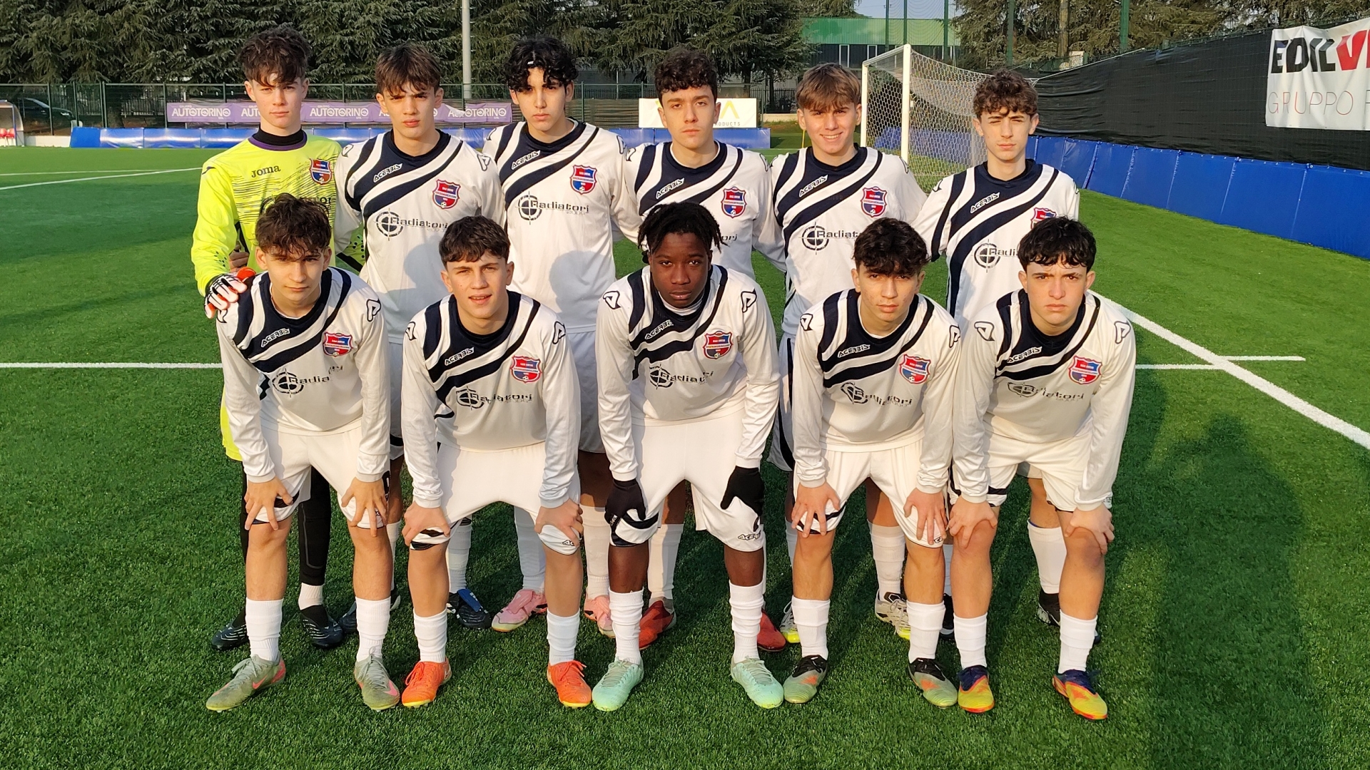 L'XI titolare della VirtusCiserano Bergamo