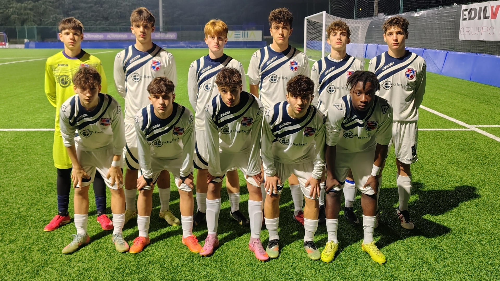 L'XI titolare della VirtusCiserano Bergamo