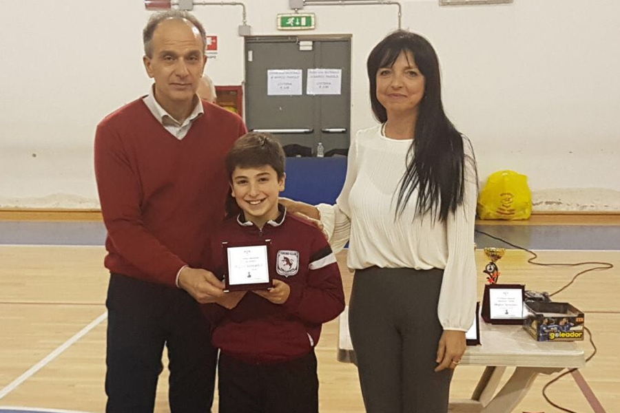 Alessandro Colombo (Torino Club) miglior attaccante Pulcini