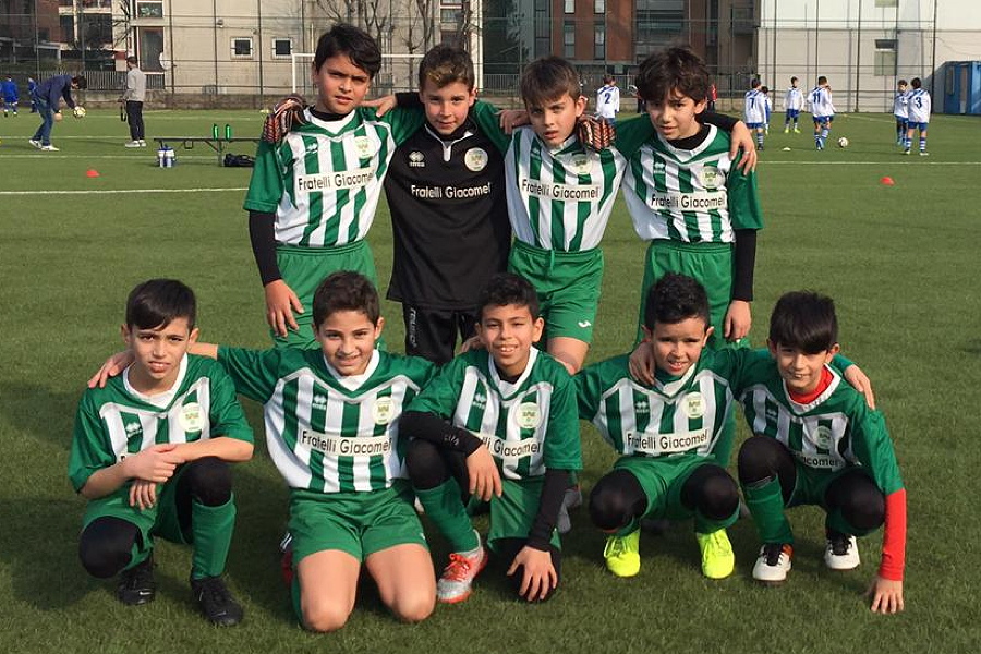 Accademia Vittuone, Pulcini 2010, prima della partita in trasferta contro l'Orione