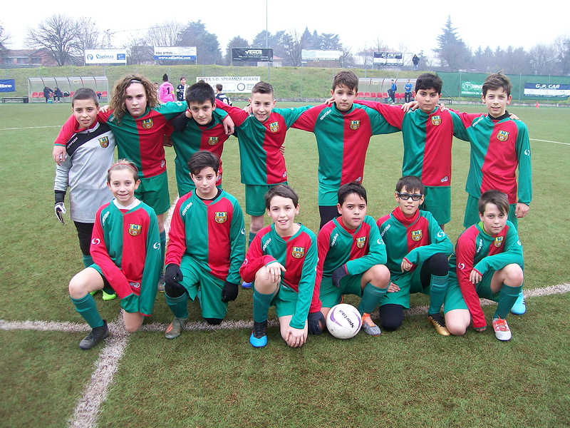 Speranza Agrate-Pozzuolo Esordienti fb, i ragazzi di Garancini