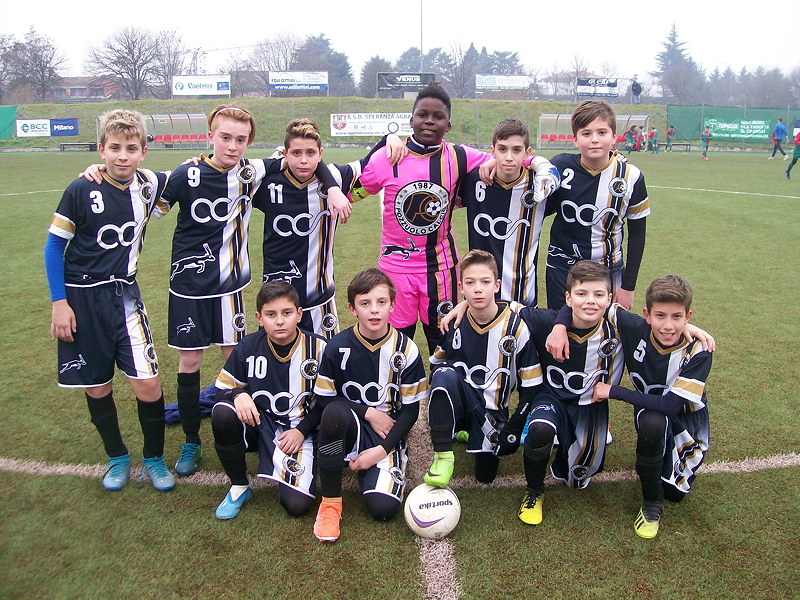 Speranza Agrate-Pozzuolo Esordienti fb, i ragazzi di Lampugnani