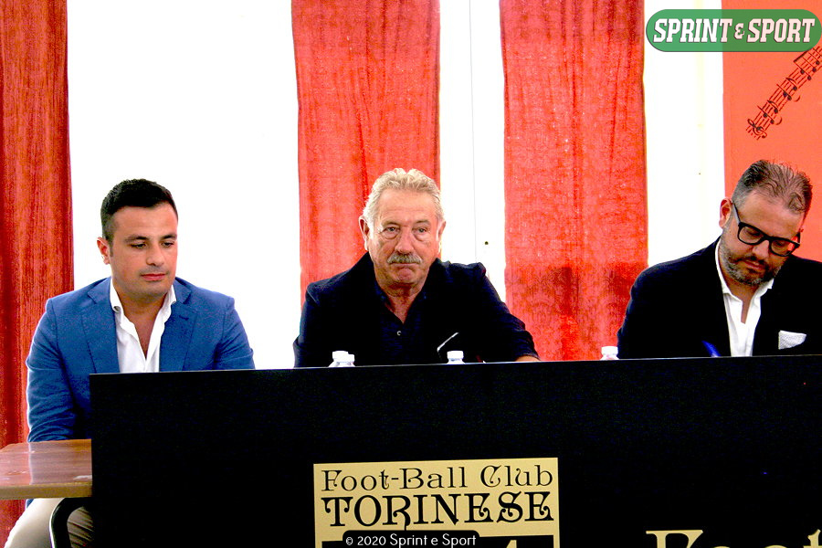 Torinese FC: Montanaro (Ds), Sorrentino (All), Squillace (Pres)