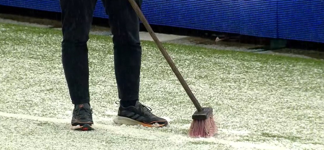 La grandine prima dei supplementari