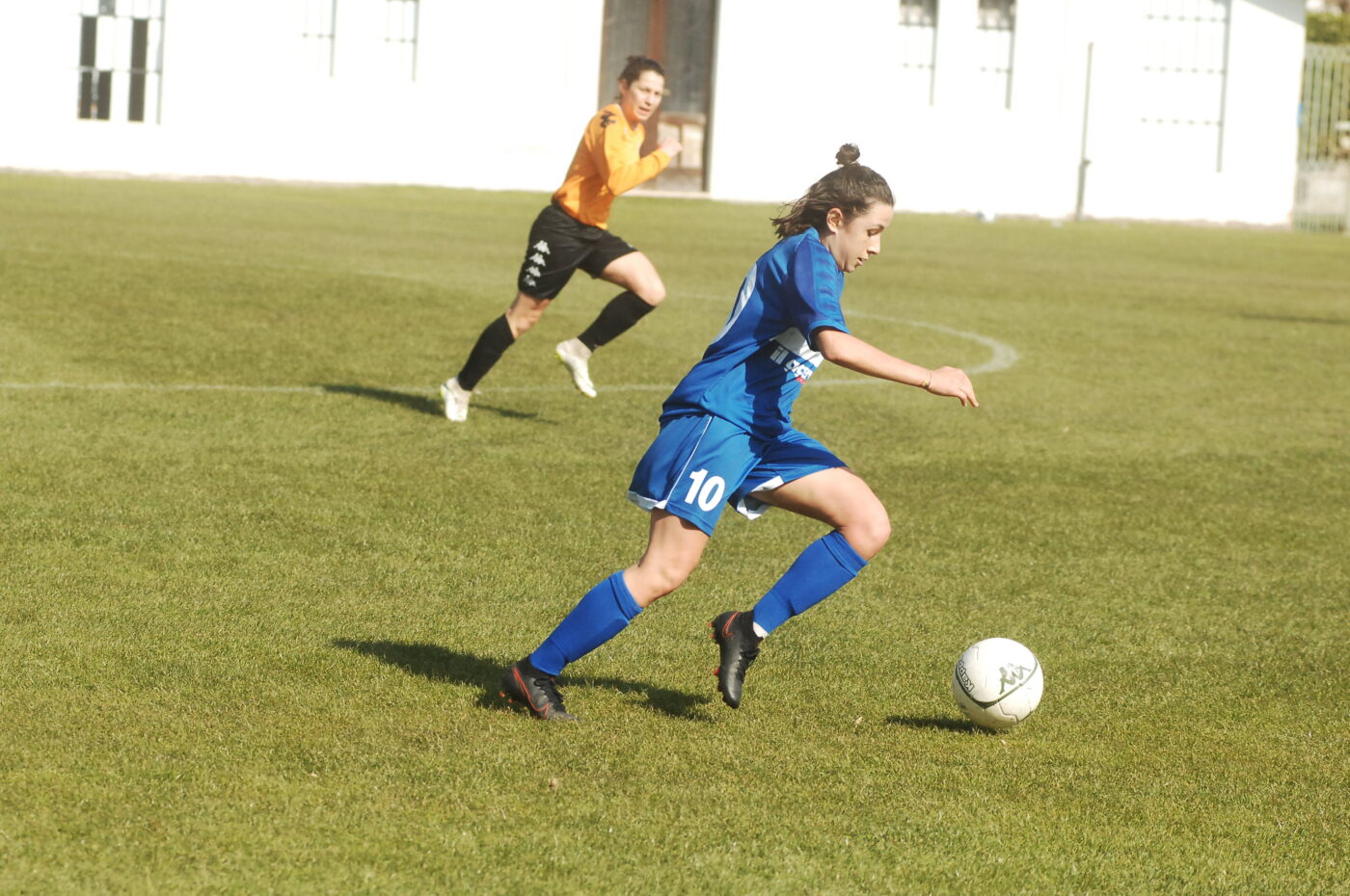 Felicita Marasco autrice del vantaggio della Pro Sesto (foto Cassarà)