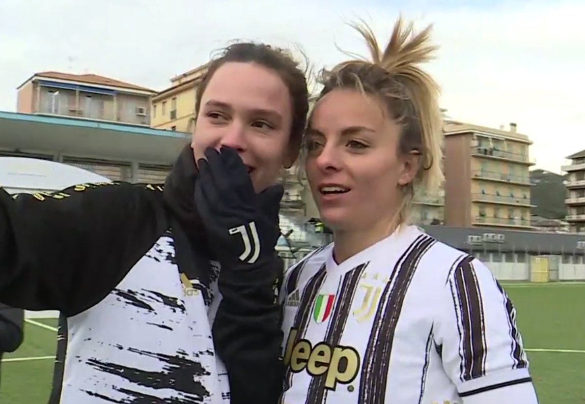 Doris Bacic (a sinistra)