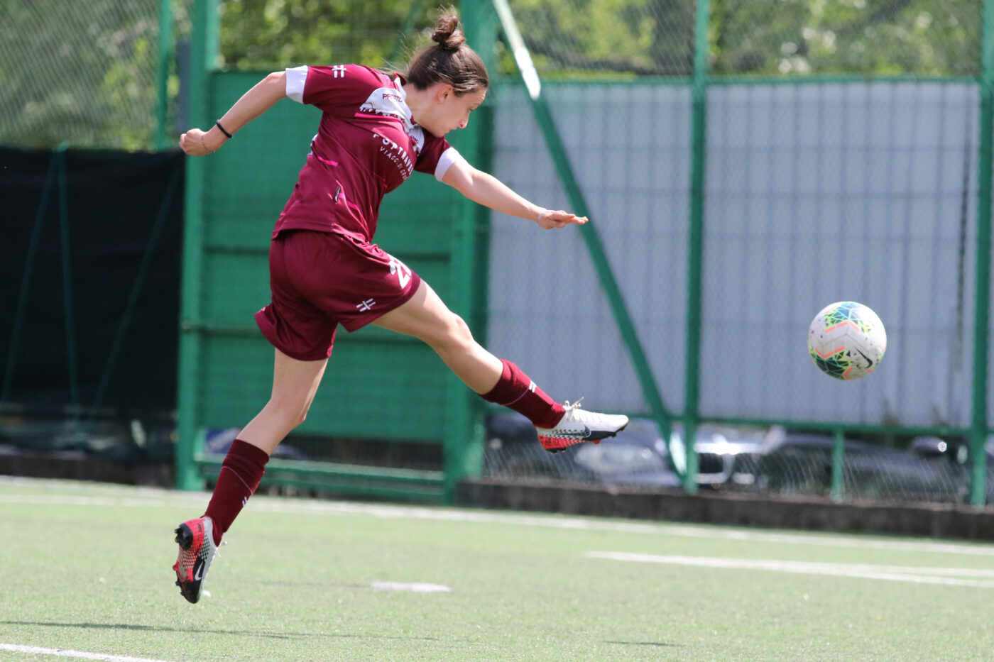 Il gol di Levis (foto Valletta)
