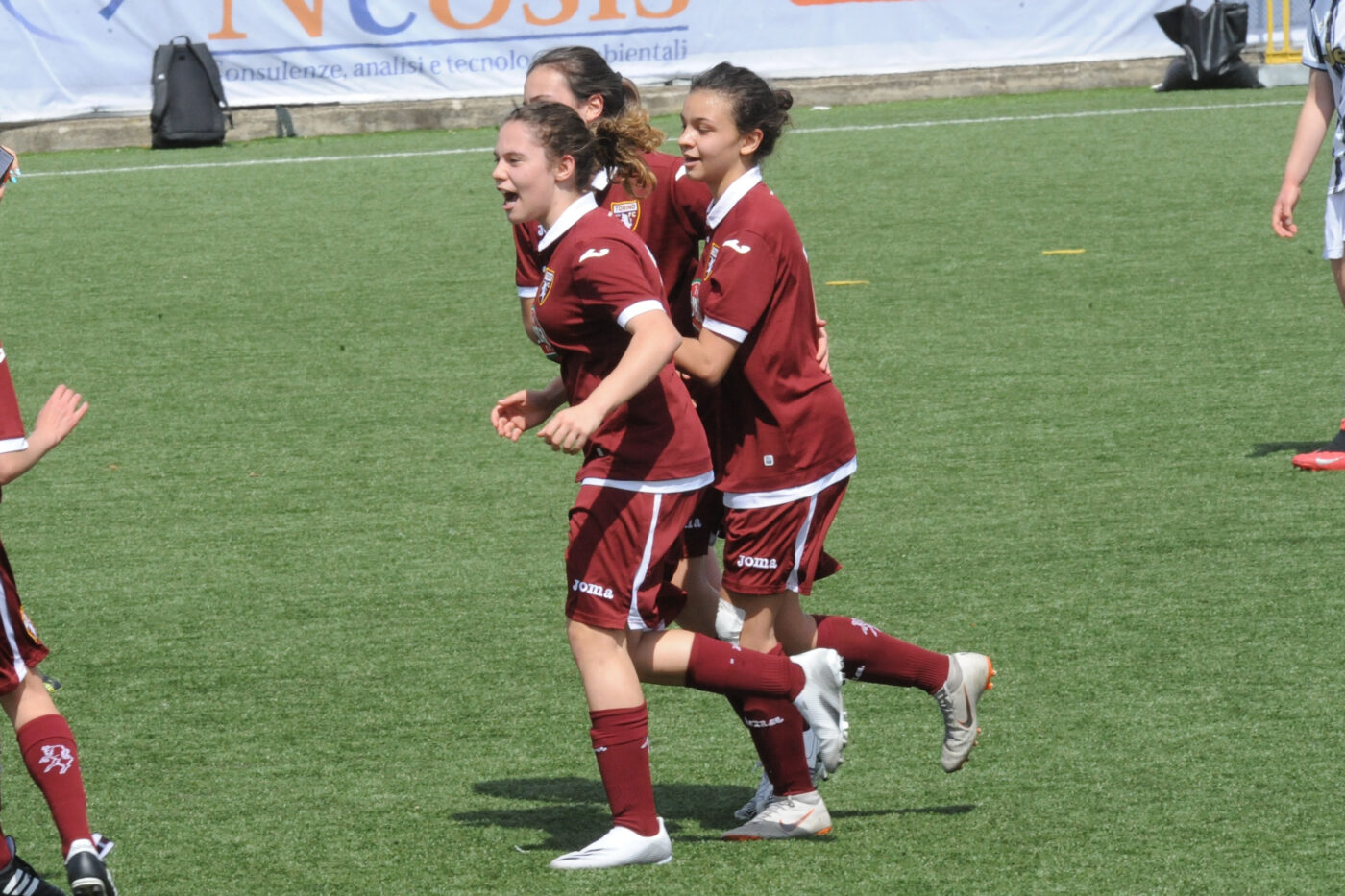 L'esultanza di Sara Dalla Gasperina (foto Gasparini)